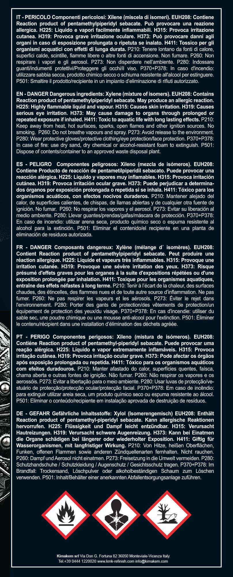 KMK - KIT SKUDO PROTECTIVE COATING - PINTÁVEL