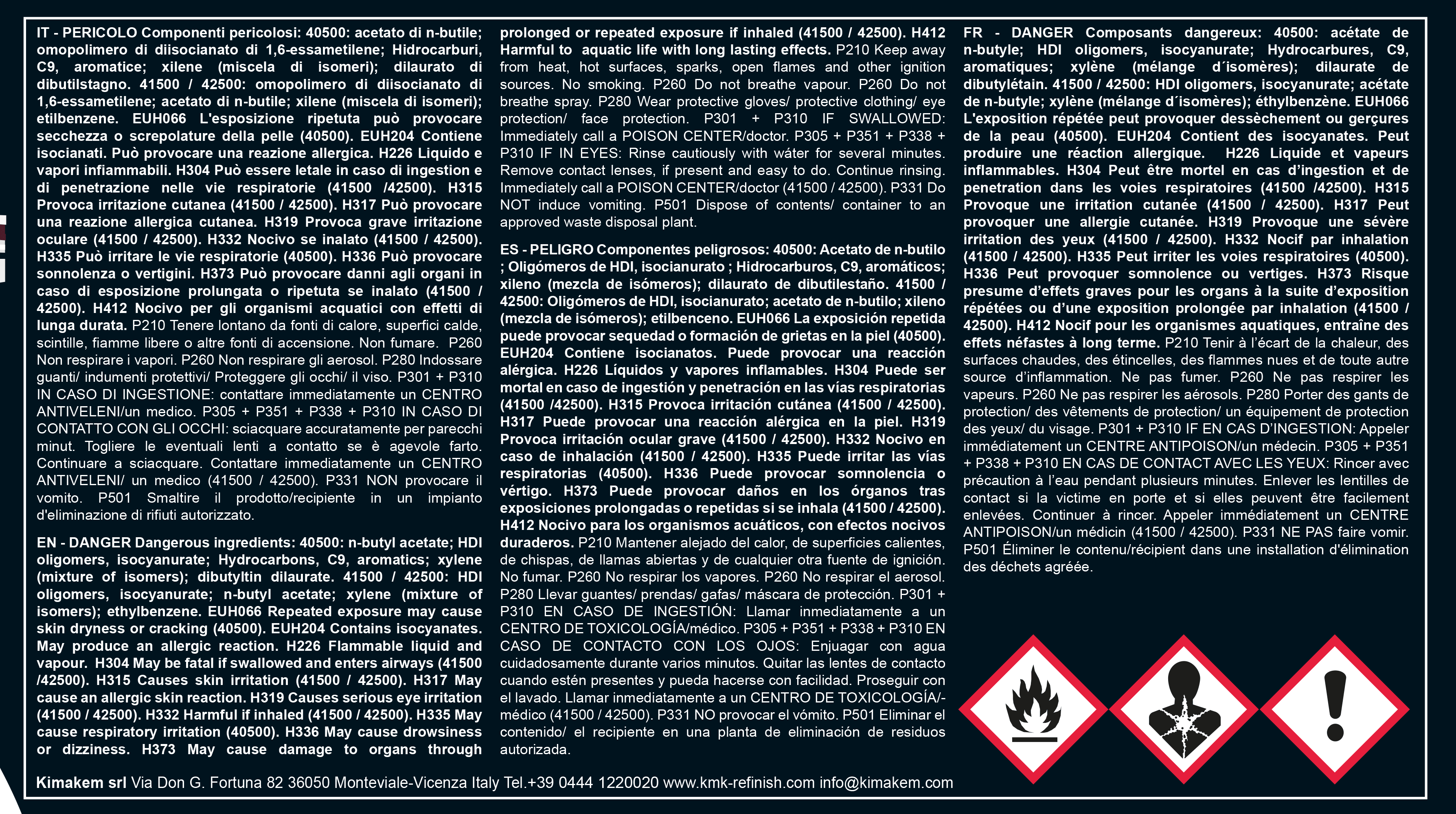 KMK - DURCISSEUR NORMAL 500 ML