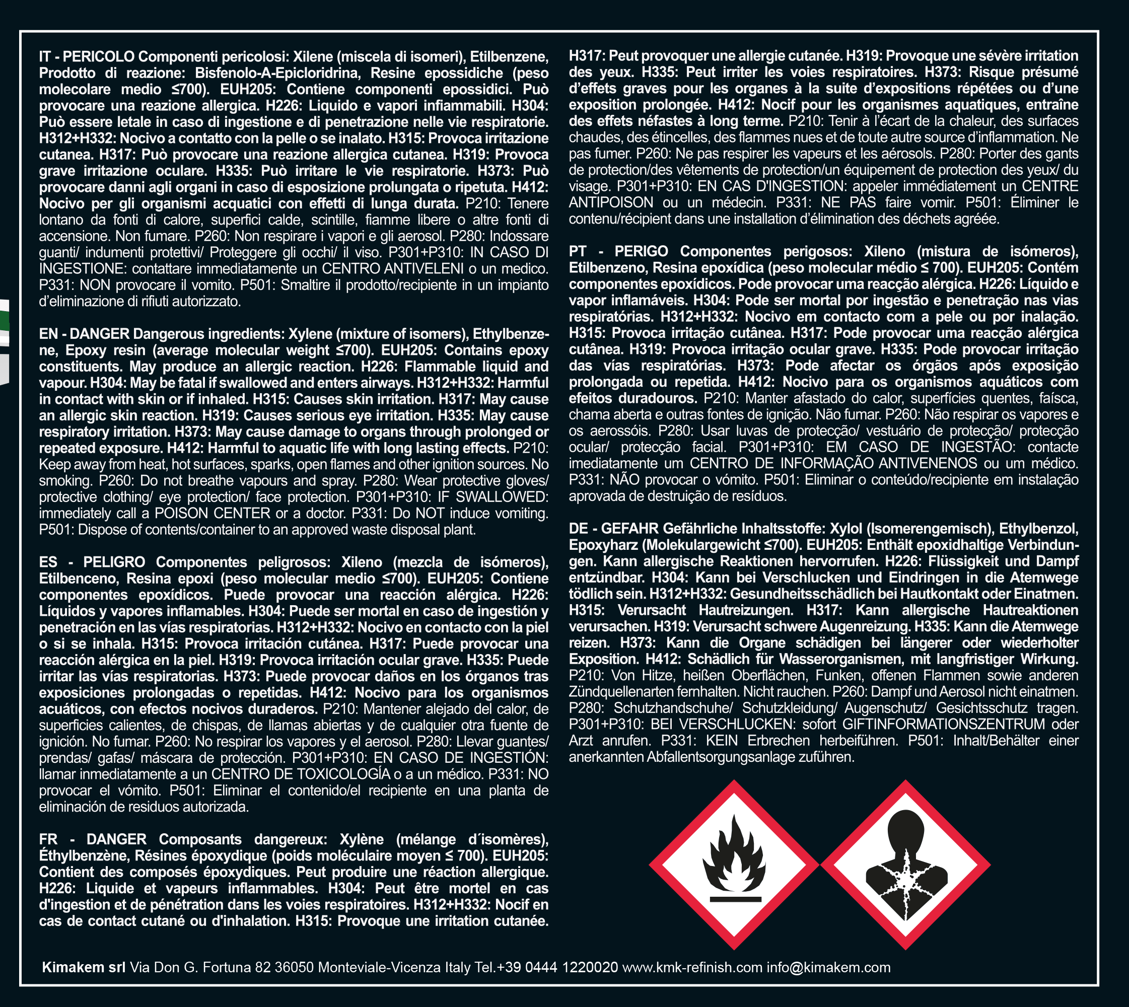 KMK - Primer per plastica aggrappante monocomponente