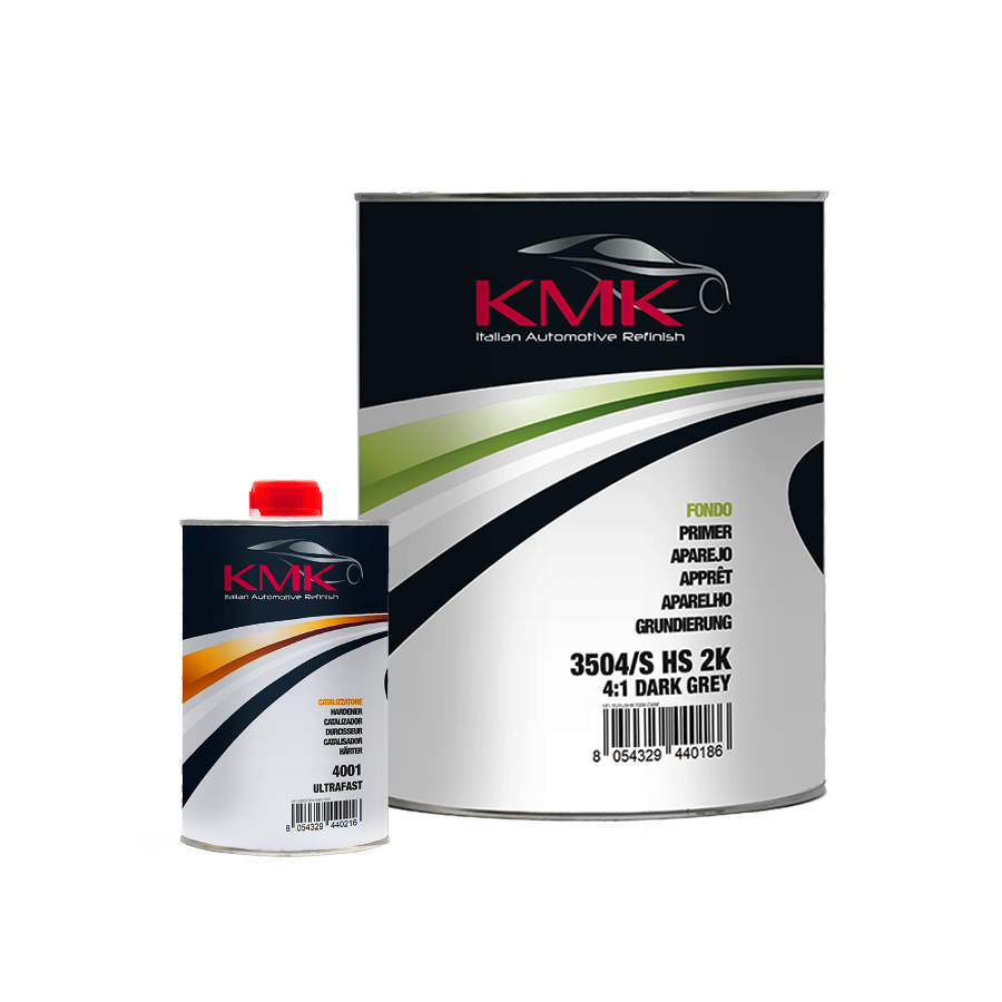 KIT FONDO GRIGIO SCURO 3504/S (catalizzatore ultrarapido)