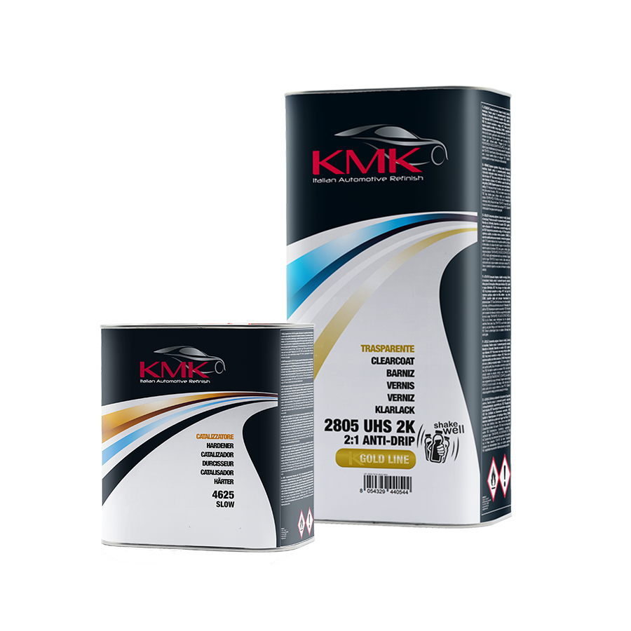 KIT TRASPARENTE UHS 2805 ANTICOLATURA (catalizzatore lento) - 7,5L