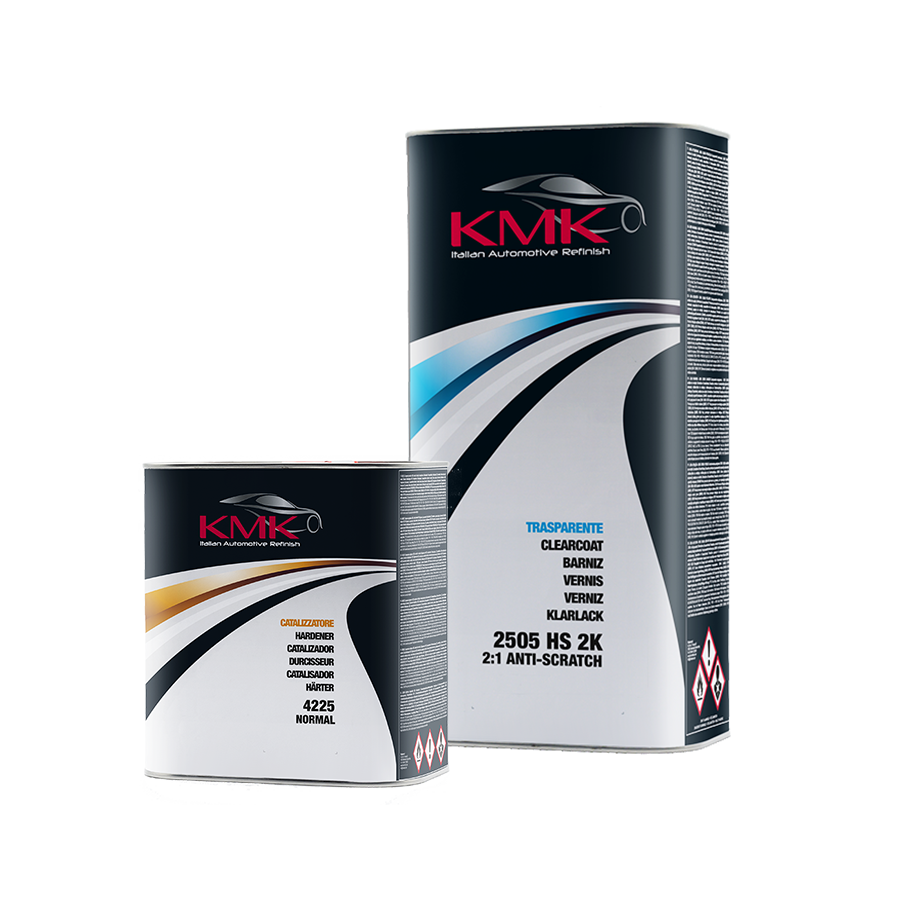 KIT TRASPARENTE HS ANTIGRAFFIO 2505 (catalizzatore normale) - 7,5L