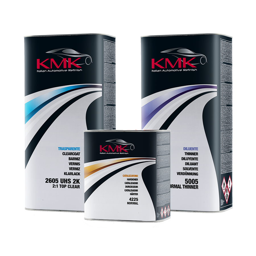 KIT TRASPARENTE UHS 2605 (catalizzatore normale e diluente)