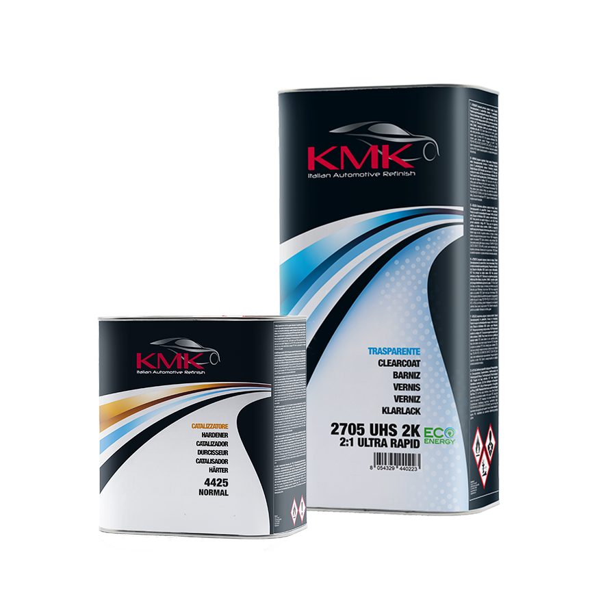 KMK - KIT TRASPARENTE UHS 2705 ULTRARAPIDO (catalizzatore normale) - 7,5L