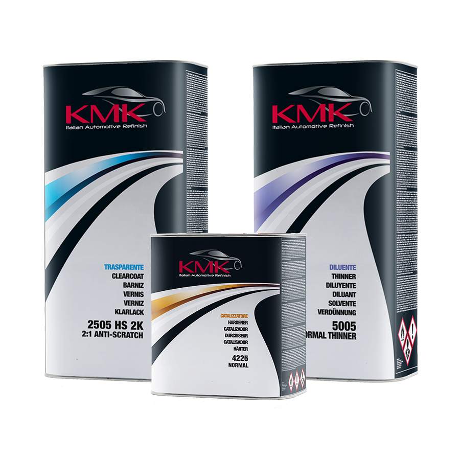 KIT TRASPARENTE HS ANTIGRAFFIO 2505 (catalizzatore normale e diluente)